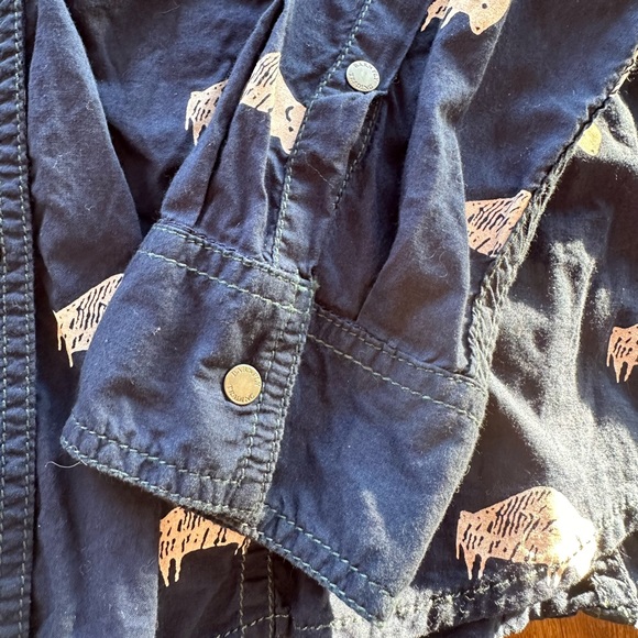 Barnfly Buffalo Button Down Shirt - Picture 5 of 7